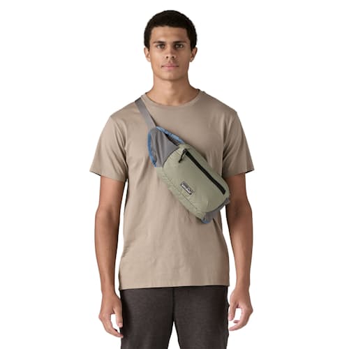 on model image of Terravia Hip Pack 5L