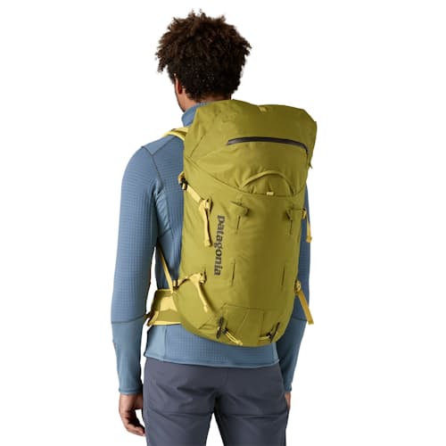 on model image of Ascensionist Climbing Pack 55L