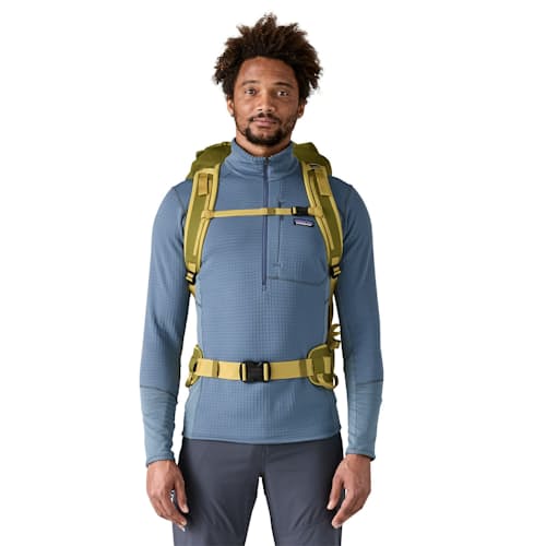 on model image of Ascensionist Climbing Pack 55L