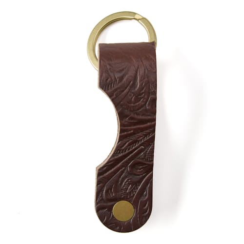 laydown image of Tooled Smoke Stand Keychain
