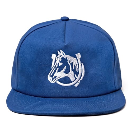 laydown image of Horse Shoe Logo Hat