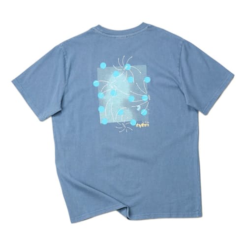 laydown image of Coastal Vintage Graphic T-Shirt