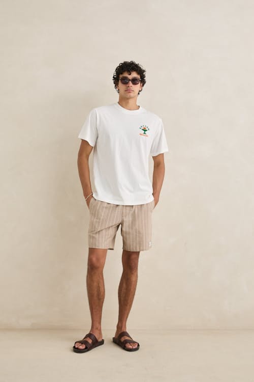 on model image of Coastal Jam Short