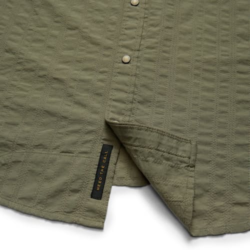 laydown detail image of H Bar B Short Sleeve Snapshirt