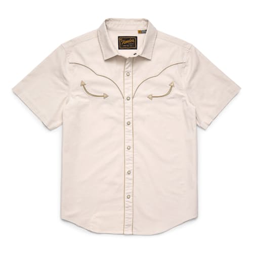 laydown image of Broncbuster Short Sleeve Snapshirt