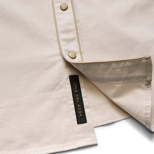 laydown detail image of Broncbuster Short Sleeve Snapshirt