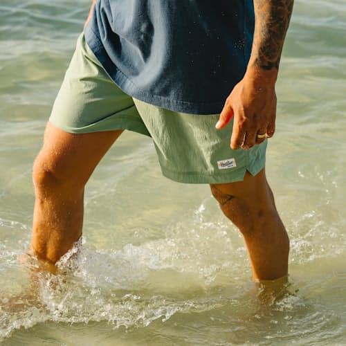 lifestyle image of Salado Hybrid Shorts - 7"