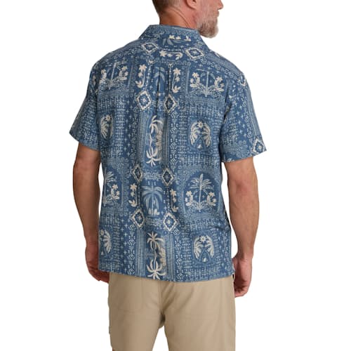 on model image of Shores Club Shirt