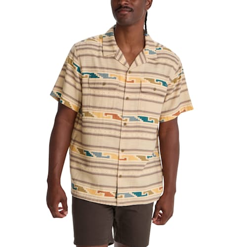 on model image of Shores Club Shirt