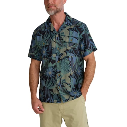 on model image of Shores Club Shirt