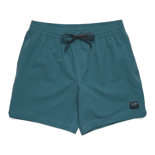 laydown image of Salado Seersucker Shorts - 7"