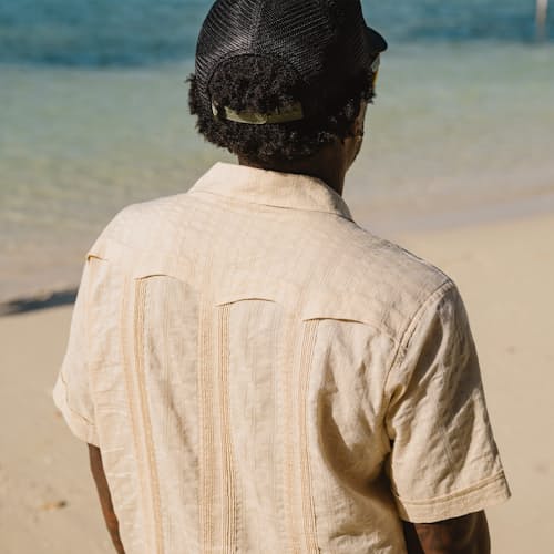 lifestyle image of Guayabera Shirt