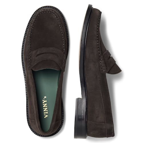 laydown image of Yardee Moccasin Loafer
