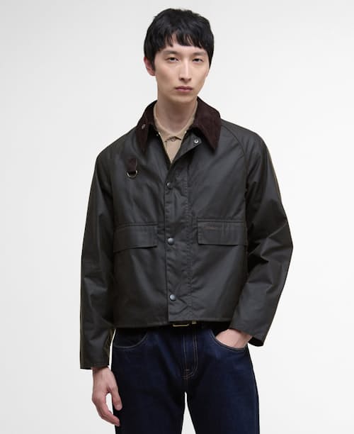 on model image of Spey Jacket