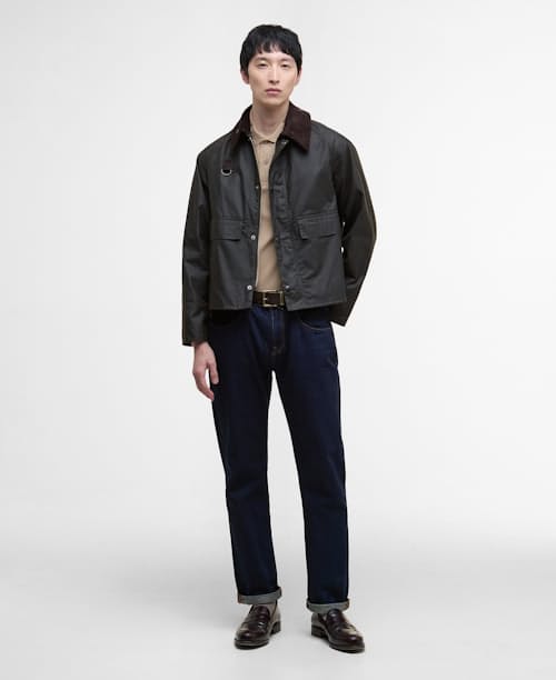 on model image of Spey Jacket