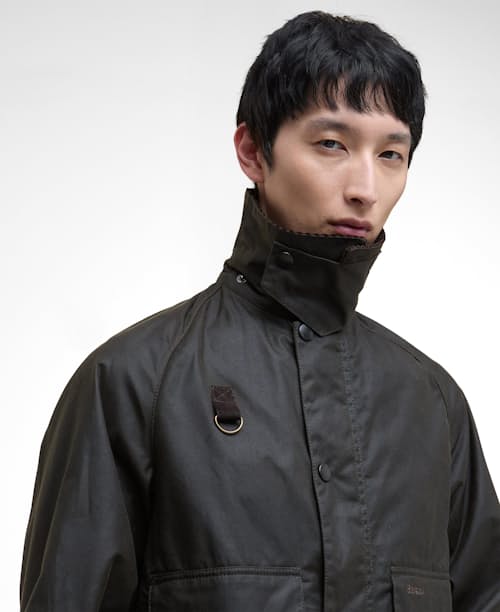 on model image of Spey Jacket