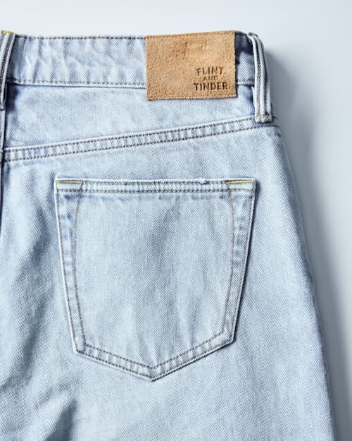laydown detail image of Rigid Selvedge Denim - HB Straight