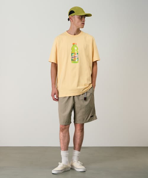 on model image of Nylon Packable G-Short - 9"