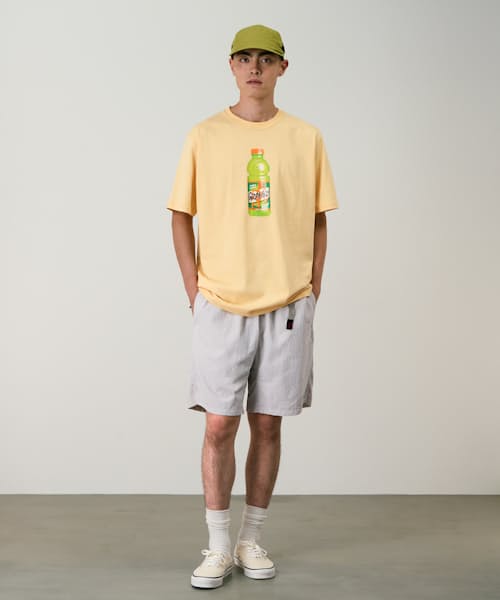 on model image of Nylon Packable G-Short - 9"