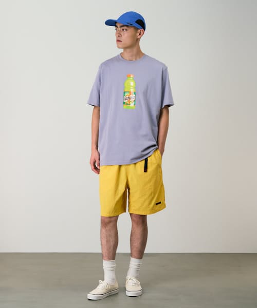 on model image of Nylon Packable G-Short - 9"