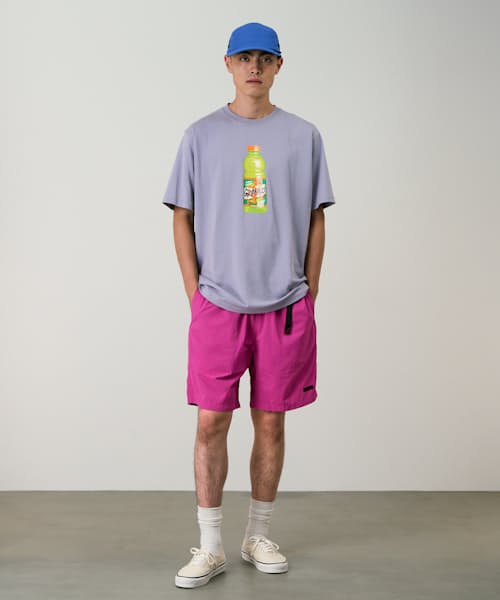 on model image of Nylon Packable G-Short - 9"