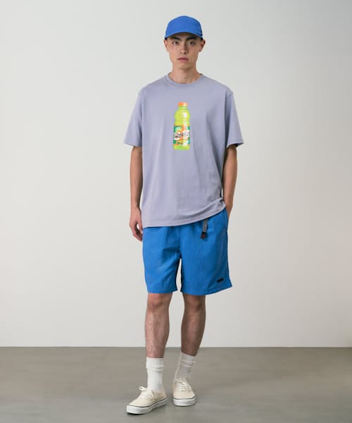 on model image of Nylon Packable G-Short - 9"