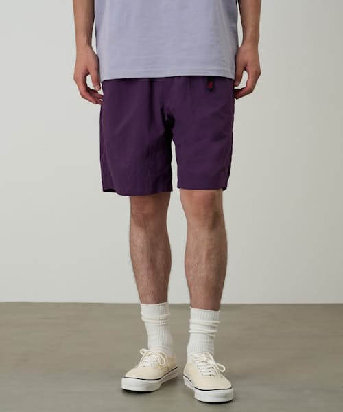 on model image of Nylon Packable G-Short - 9"