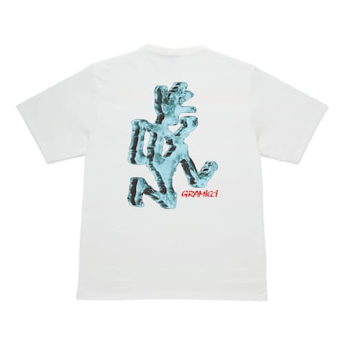 laydown image of Outdoor Short Sleeve Graphic T-Shirt