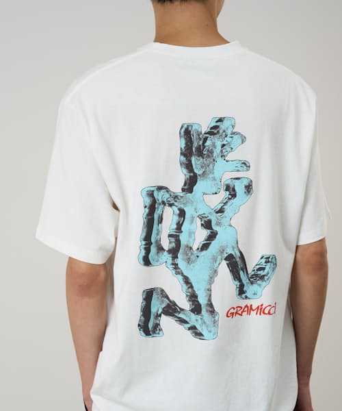 on model image of Outdoor Short Sleeve Graphic T-Shirt