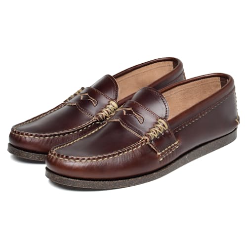 laydown image of Loafer w/ Camp Sole