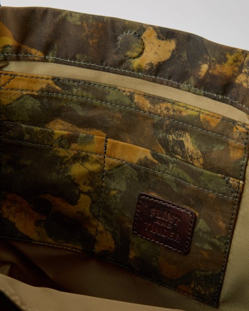 laydown detail image of Halley Stevenson Kelp Camo Tote