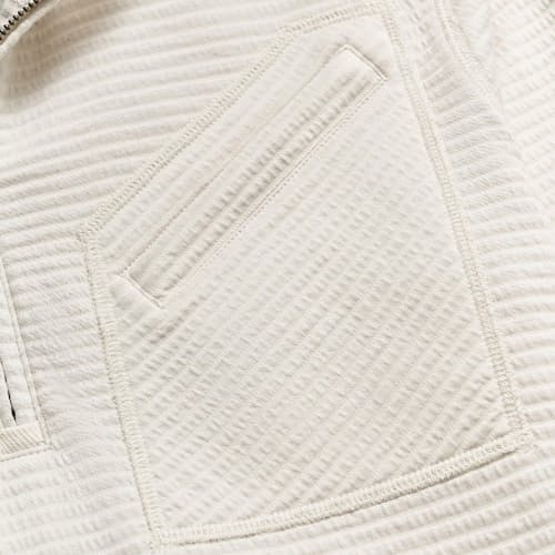 laydown detail image of Quilted Half Zip