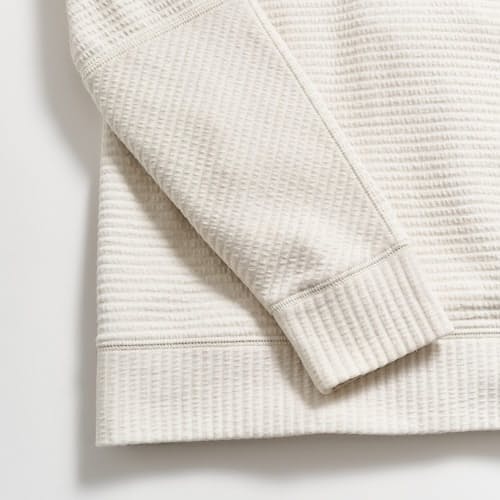 laydown detail image of Quilted Half Zip