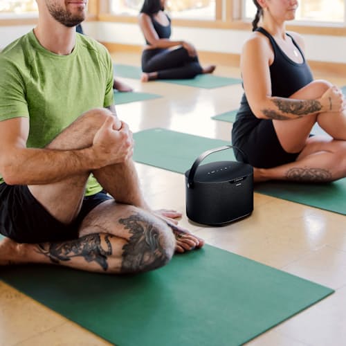 lifestyle image of Brane X Smart Speaker
