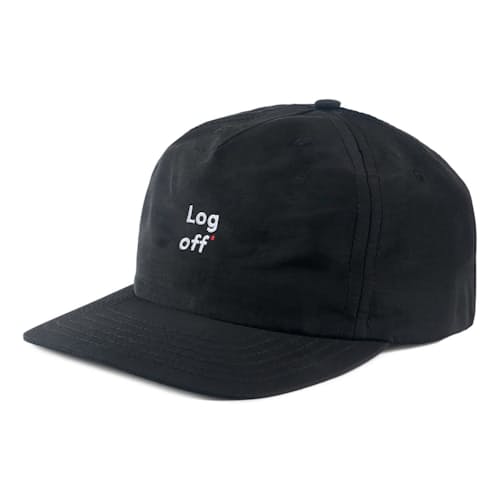 laydown image of 5 Panel Nylon Hat