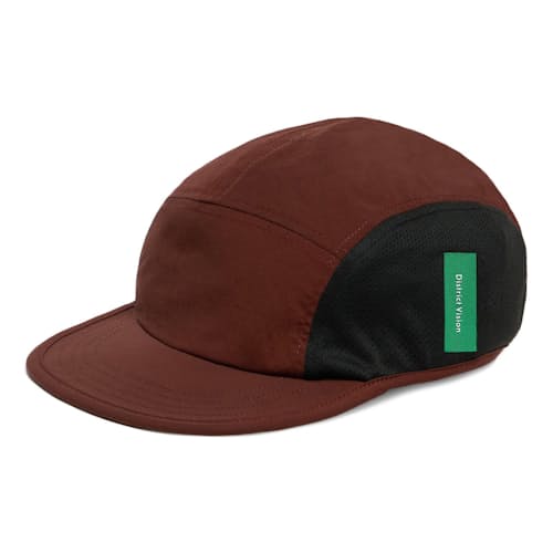 laydown image of Performance Panelled Mesh Hat