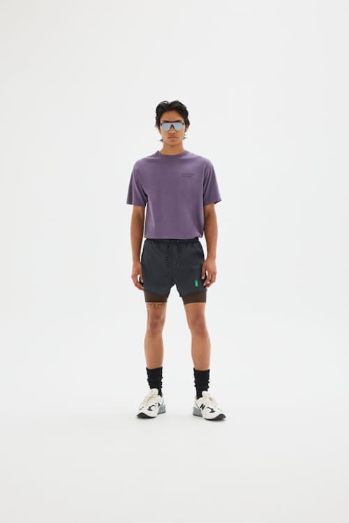 on model image of Ultralight Nylon Trail Shorts
