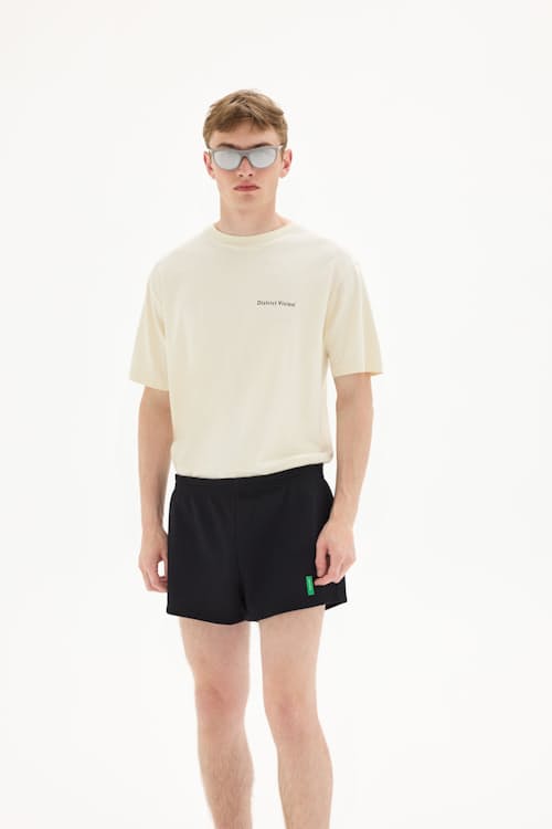 on model image of California Cotton T-Shirt
