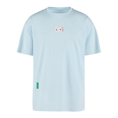 laydown image of Short Sleeve Boxy Training Tee