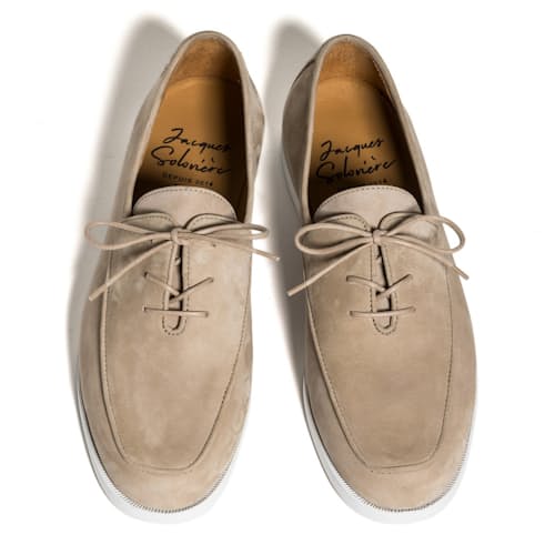 laydown image of Oli Boat Shoe