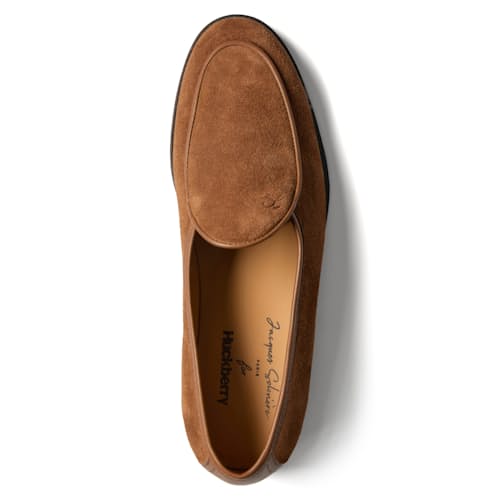 laydown image of Huckberry x Jacques Solovière Jacques New Loafer