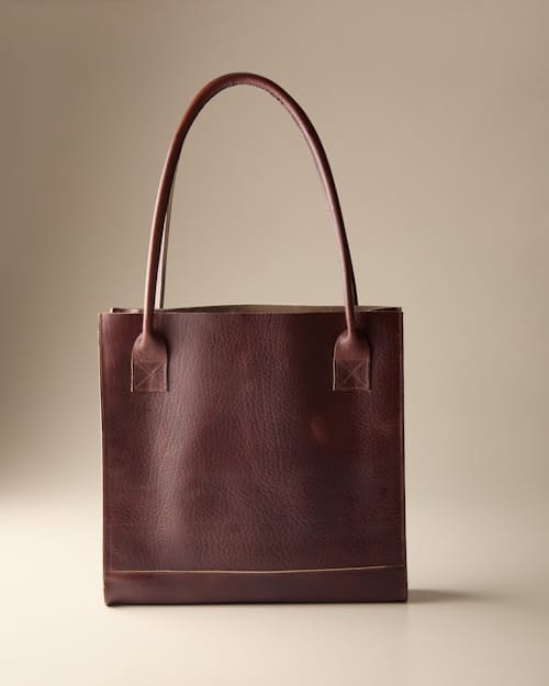 no crop image of Flint and Tinder x Rancourt & Co. Leather Tote