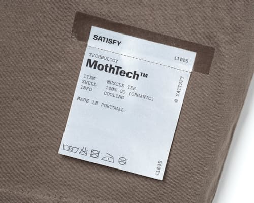 laydown detail image of MothTech Muscle Tee