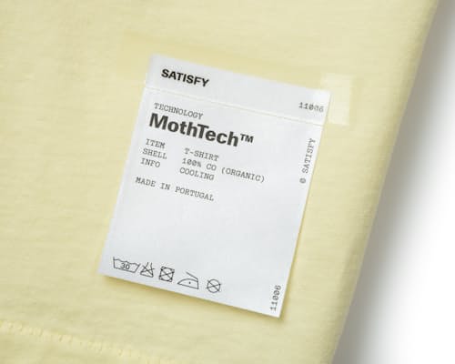 laydown detail image of MothTech T-Shirt