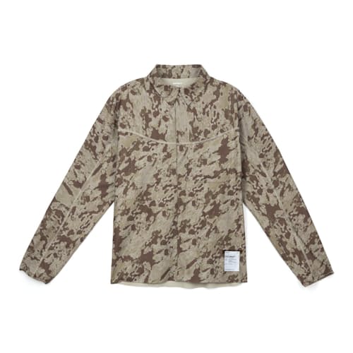 laydown image of PeaceShell River Shirt