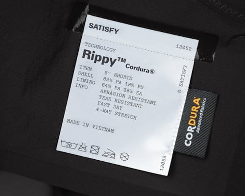 laydown detail image of Rippy Cordura Shorts- 5"