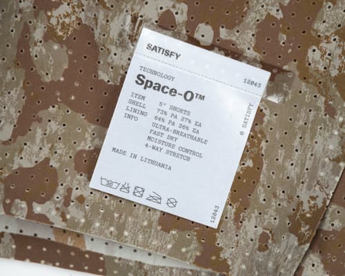laydown detail image of Space-O Short 5"