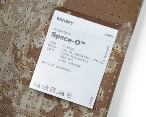 laydown detail image of Space-O T-Shirt
