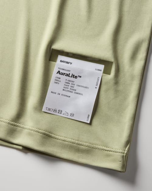laydown detail image of AuraLite T-Shirt