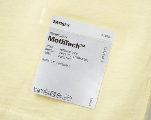 laydown detail image of MothTech Muscle Tee